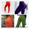 Hip-turned Folds Elastic High-waist Fitness Leggings Breathable Slim Indoor Sports