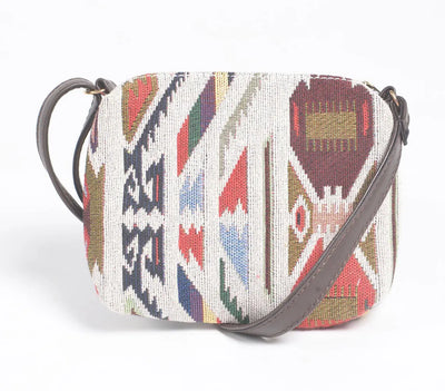 Jacquard Weave Tote, Sling & Wallet Set - Image #4