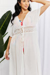 Marina West Swim Sun Goddess Tied Maxi Cover-Up - nolimit