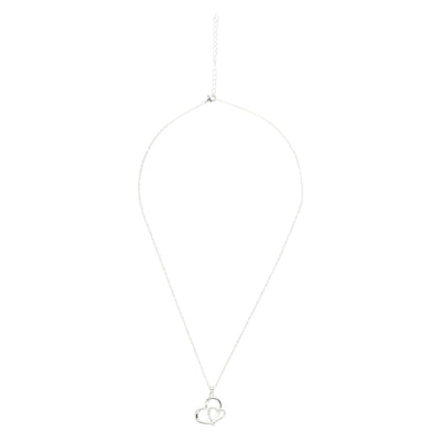 Eternity Love Heart Pave Necklace