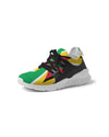 Guyanese Swag Flag Artistic Women's Two-Tone Sneaker - nolimit