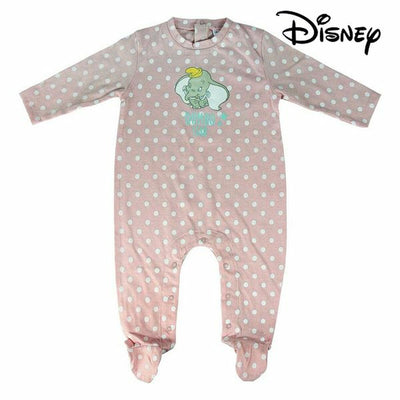 Baby's Long-sleeved Romper Suit Disney Pink-0